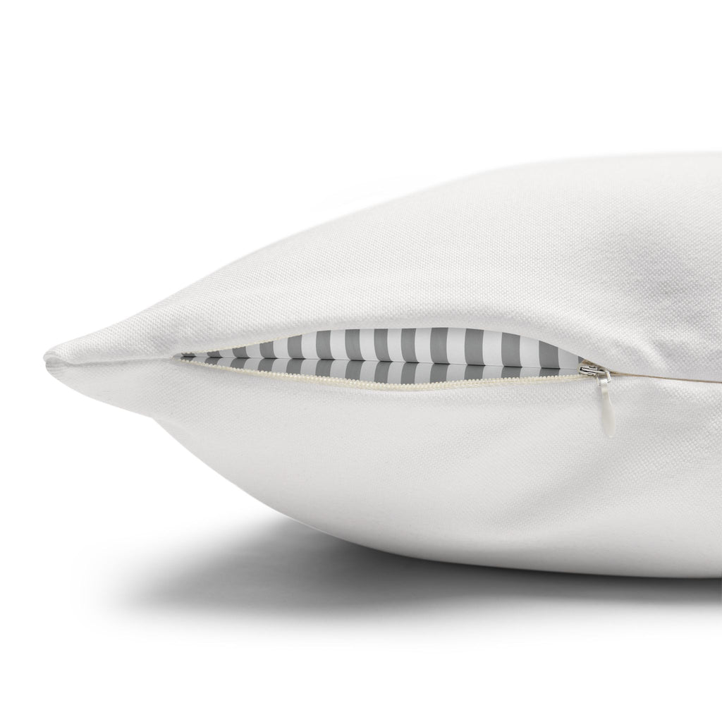 Silhouette Pillowcase Aqua Cream