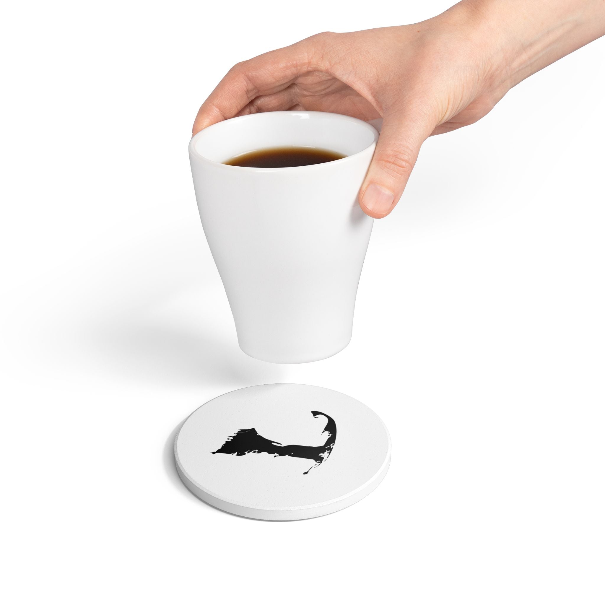 Silhouette Ceramic Coaster